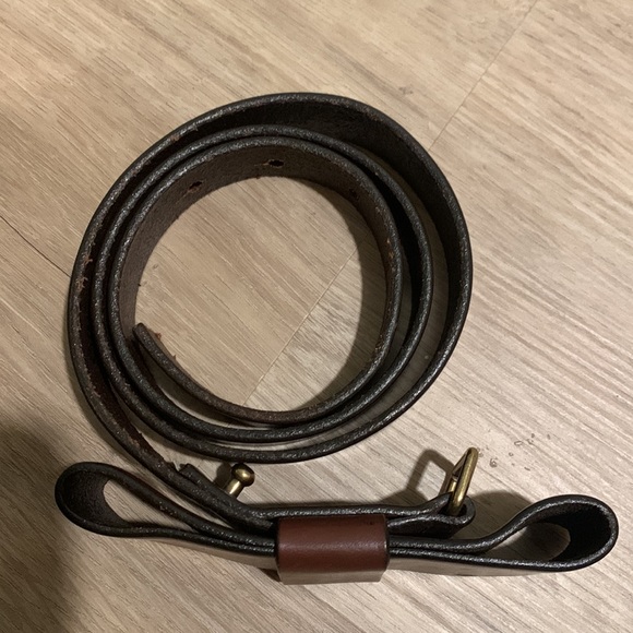 Gap Brown Leather Bow Belt - Picture 3 of 7